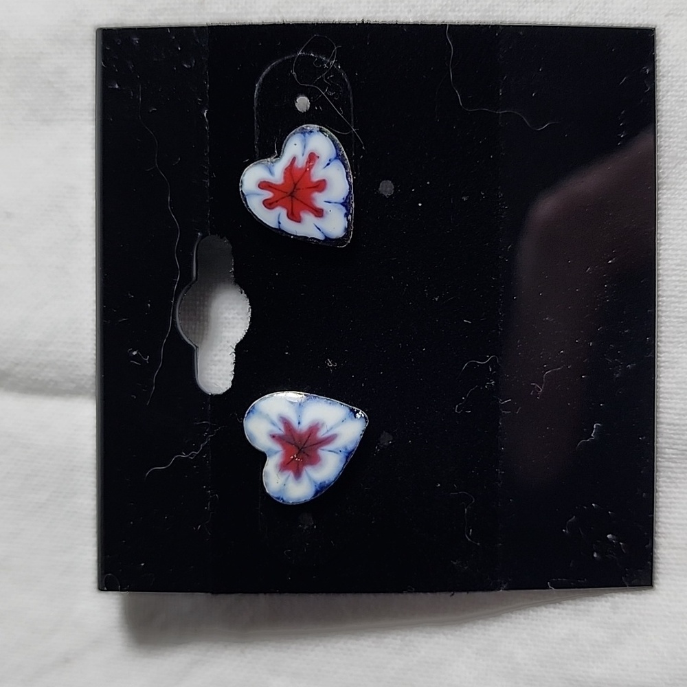 Vintage‎ Heart Shaped Earrings
